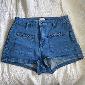 roxy denim shorts